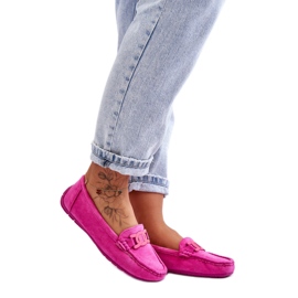 Step in style Mokkasiner Model Rabell DF711 Pink - Træd med stil lyserød