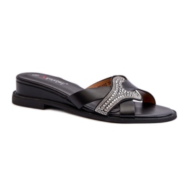 Step in style Sandal Flip-flops Model Asysa WD182 Sort - Træd med stil