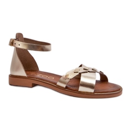 Step in style Sandaler Model Zazoo 40378 Guld - Træd med stil