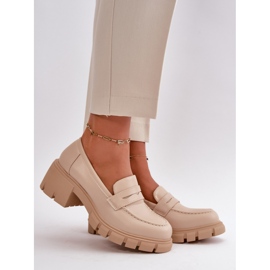 Sko Model Menloa 68222 Beige - Step in style