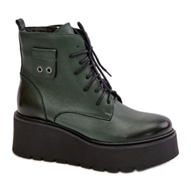 Step in style Støvler Model Zazoo 60499 Mørkegrøn - Træd i stil