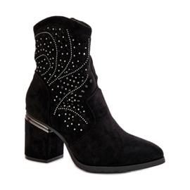 Step in style Støvler Model S.Barski HY42-029 Sort - Træd med stil