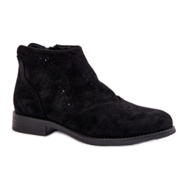 Step in style Støvler Model S.Barski HY42-076 Sort - Træd med stil