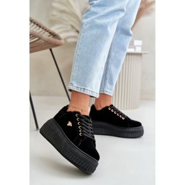 Step in style Sportssko Model Lotira TL293 Sort - Træd i stil