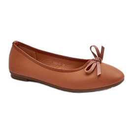 Step in style Balletlejligheder Model Sandelal 9988-57 Camel - Træd med stil brun