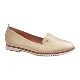 Step in style Mokkasiner Model Enzla W-98 Guld - Træd med stil
