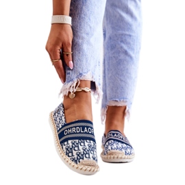 Step in style Espadriller Model Warm Time NB358P Blå - Træd med stil