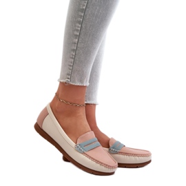 Step in style Mokkasiner Model Vikitara 833957 Pink - Træd med stil lyserød