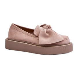 Step in style Moccasins Model Naivine JH372 Powder Pink - Træd med stil lyserød