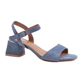Step in style Sandaler Model Leisha LT33-10 Blå - Træd i stil