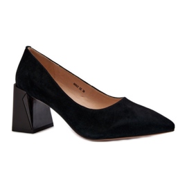 Step in style Pumper Model Alessyndra 66602 Sort - Træd med stil
