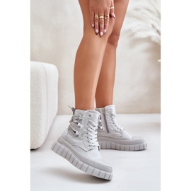 Step in style Sneakers Model Zaidria EV-337 Grå - Træd med stil