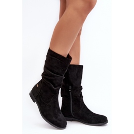 Step in style Støvler Model Kotine 23BT35-6448 Sort - Træd med stil