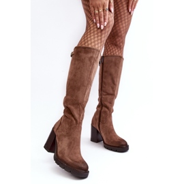Støvler Model Alzeta 58106 Dark Beige - Step in style