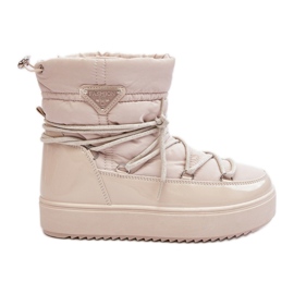 Snestøvler Model Fleure NB606 Beige - Step in style