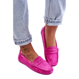 Step in style Mokkasiner Model Lenvie FT245 Pink - Træd med stil lyserød