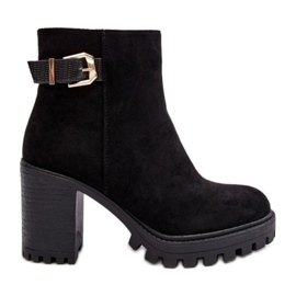 Step in style Støvler Model Menoria DA108P Sort - Træd med stil