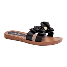 Step in style Sandal Flip-flops Model Rivarina 491-02 Sort - Træd med stil