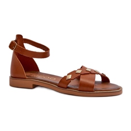 Step in style Sandaler Model Zazoo 40378 Brun - Træd med stil