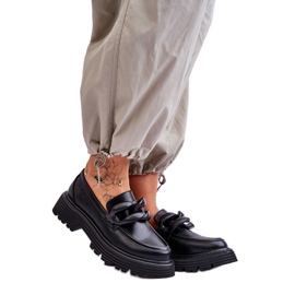 Step in style Moccasins Model Big Star LL274580 Sort - Træd med stil