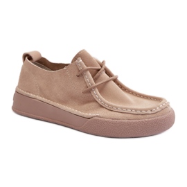 Sko Model Sergio Leone SP021 Beige - Step in style