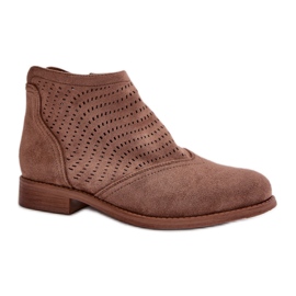 Step in style Støvler Model S.Barski HY42-076 Brun - Træd med stil