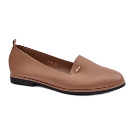 Step in style Mokkasiner Model Enzla W-98 Brun - Træd med stil