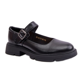Step in style Sko Model Vinceza 62179 Sort Læder - Træd i stil