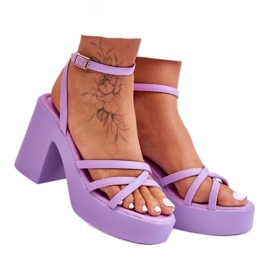 Step in style Sandaler Model Shemira 78-130 Violet - Træd med stil