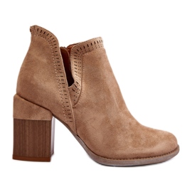 Støvler Model Jolnima A5729-63 Beige - Step in style