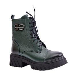 Step in style Workers Model Zazoo 60486 Mørkegrøn - Træd med stil