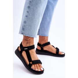 Step in style Sandaler Model Big Star LL276011 Sort - Træd med stil