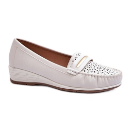 Step in style Mokkasiner Model Nassnema 833959 Hvid - Træd med stil