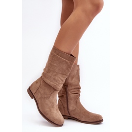 Støvler Model Kotine 23BT35-6448 Beige - Step in style