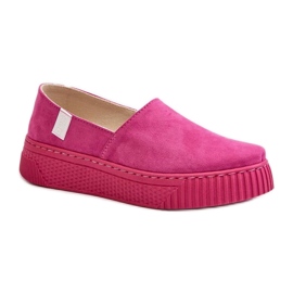 Step in style Sneakers Model NN276009 Memory Foam System Fuchsia - Træd med stil lyserød
