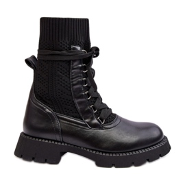 Step in style Støvler Model Gentiana 8573A Sort - Træd i stil