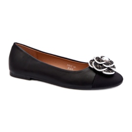 Step in style Balletlejligheder Model Divinella T601P Sort - Træd i stil