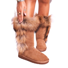 Snestøvler Model Balvin W19112 Brun - Step in style beige