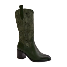 Step in style Støvler Model Nevilos RMR2337-11 Grøn - Træd med stil