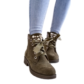 Step in style Støvler Model Raiso CLS-206 Grøn - Træd med stil