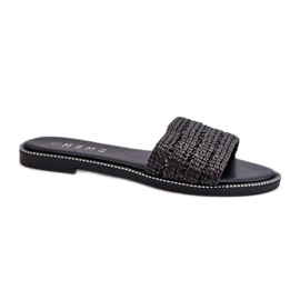 Step in style Sandal Flip-flops Model Radians WS9038 Sort - Træd med stil