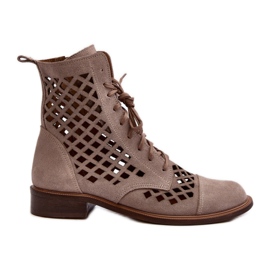 Støvler Model Zazoo 2695/024 Beige - Step in style