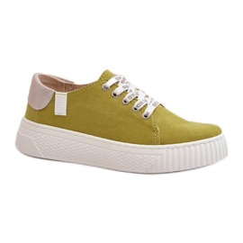 Step in style Sneakers Model Big Star NN276003 Lime - Træd med stil grøn