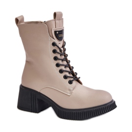 Støvler Model Vinceza 66671 Beige - Step in style