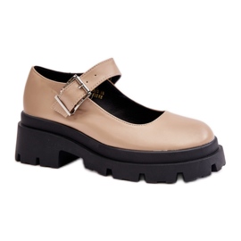 Sko Model Plikuria 1813 Beige - Step in style