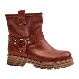 Step in style Støvler Model Lewski 3610 Brunt Læder - Træd i stil