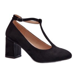 Step in style Pumper Model Raniyah 834284 Sort - Træd med stil
