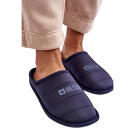 Step in style Hjemmesko Model Big Star KK274601 Navy - Træd med stil