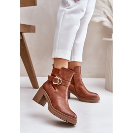 Step in style Støvler Model Inabelle M767 Camel - Træd med stil brun