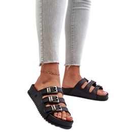 Step in style Sandal Flip-flops Model Zaxy NN2850099 Sort - Træd med stil